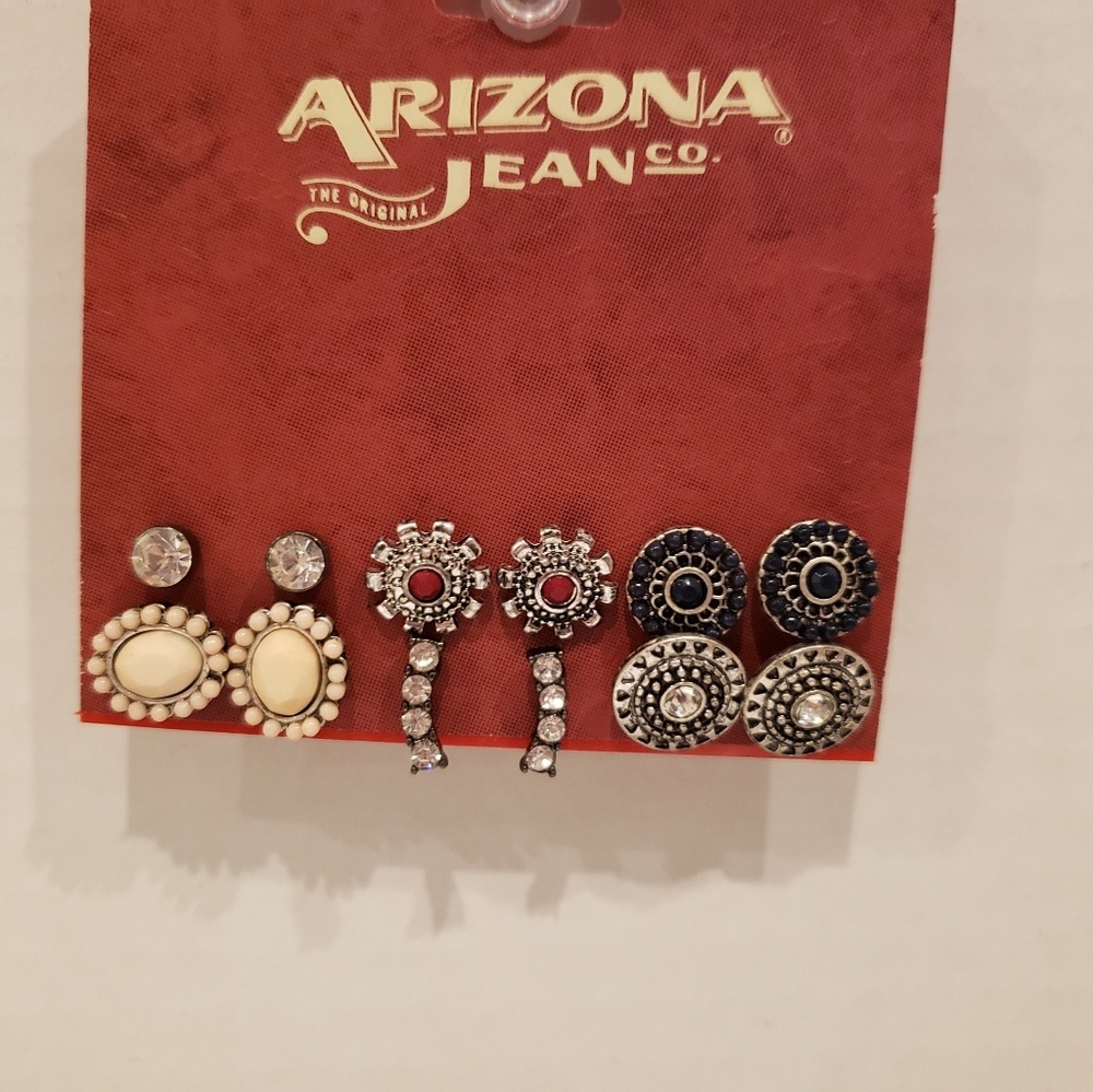 boho stud earrings bundle - Picture 2 of 3